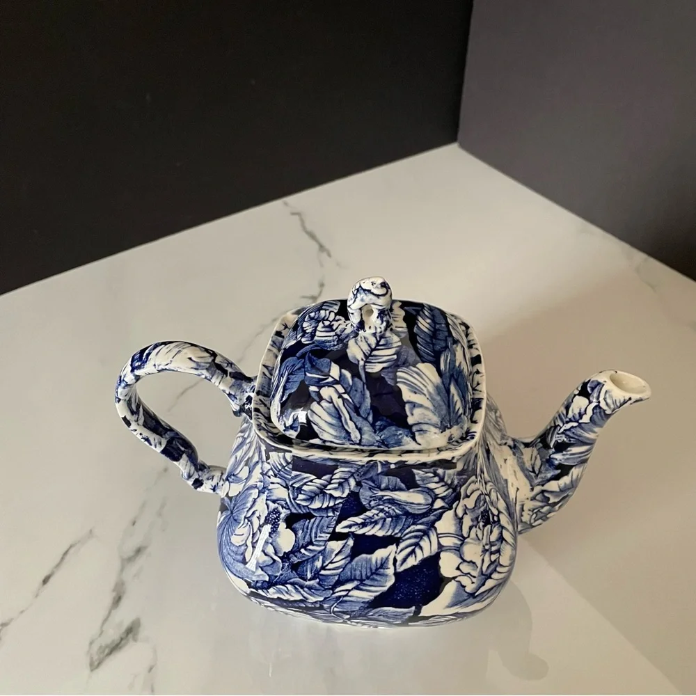 Bermuda Blue Teapot by Churchill